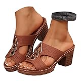 Orthopädische Unterstützung für Damen: Diese Sandalen bieten orthopädische Einlagen, die den Komfort und die Unterstützung für breite Füße maximieren. Ideal für den Sommer!