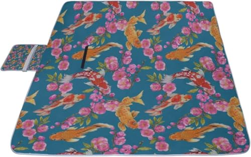 レジャーシート 美しい 桃の花 ピクニック 折りたたみ 撥水 アウトドア クッション マット コンパクト 花見 運動会 キャンプ 遠足 花火大会 ヨガ 座布団 厚手 大判 145x150cm 持ち運び便利