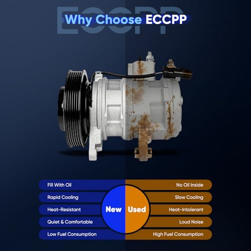 Image of ECCPP AC Compressor Direct Fit for Jeep Grand Cherokee V8 4.7L 2008-2010