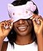 The Crème Shop x Hello Kitty Plushie Sleep Eye Mask, Eye Cover for Sleeping, Travel Nap, Soft & Comfortable Blindfold, 50th Year Anniversary Limited Edition Sleep Mask, Blocks Out Light