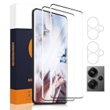 Fouille de protection avec une dureté extrêmement élevée: Le film de protection d'écran Xiaomi Redmi Note 13 Pro Plus 5G a une dureté de 9H, qui résiste à une certaine usure et réduit l'usure de la surface de l'écran. Les verres de protection sont très importants pour les utilisateurs qui utilisent un téléphone portable ou d'autres appareils électroniques pendant une longue période, car le film de protection du Redmi Note 13 Pro Plus 5G permet de maintenir la clarté et le toucher de l'écran