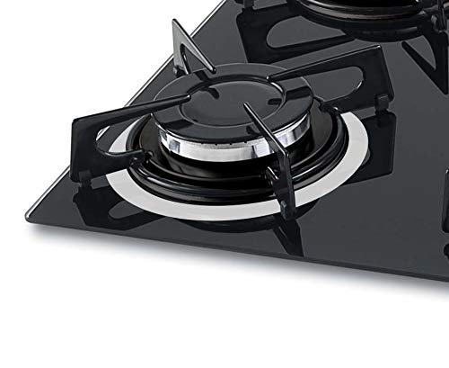 Cooktop Fischer 4 Bocas à Gás Mesa Vidro 1519-63840 Bivolt