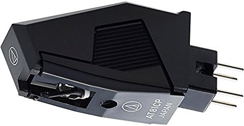 Audio-Technica Replacement Phonograph Cartridge with Conical Stylus for P Mount Turntables (AT81CP)