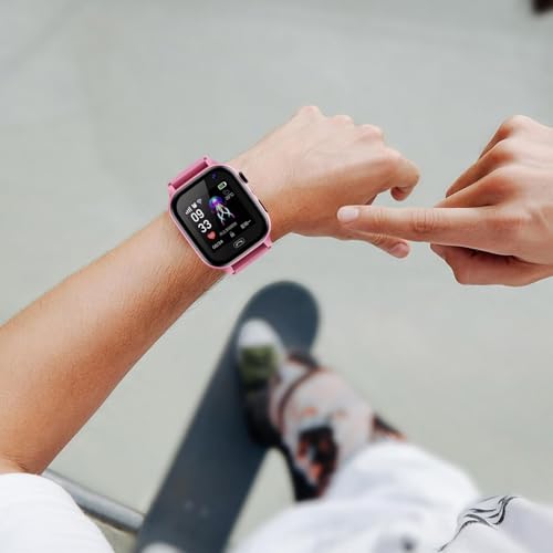 Relógio inteligente para crianças, telefone Smartwatch infantil,Relógio de telefone inteligente para