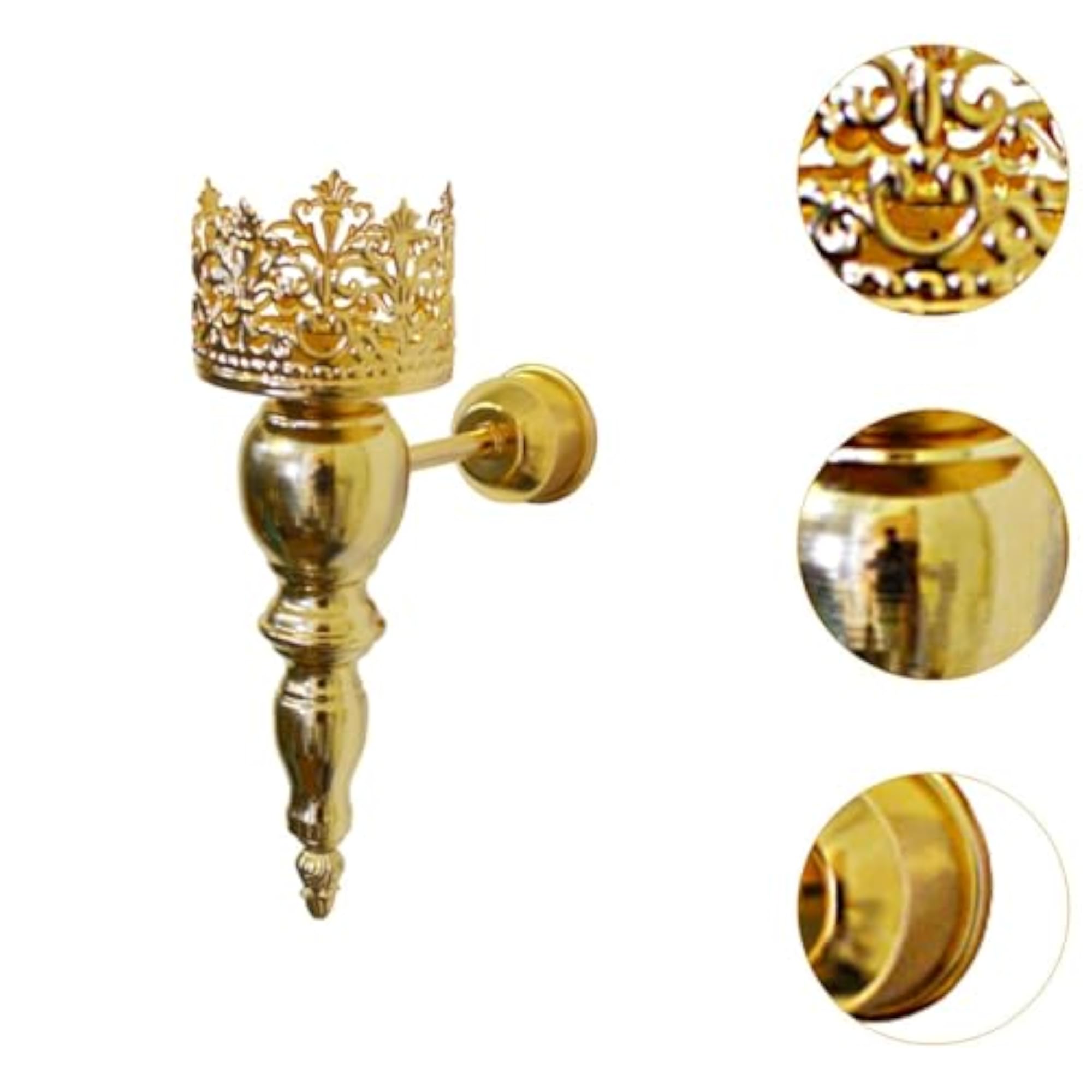 Wall Candle Sconce Holder for Bathroom & Dining Room