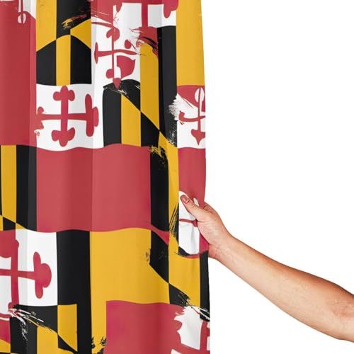 Rideau de douche Maryland 183x183 cm en polyester avec oeillets - 5