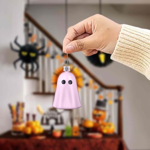 4 PCS Cute Ghost Style Hanging Decoration Halloween Decor for Indoor Home - image 3
