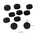 HANABASS 10PCS Felt Washers for Cymbals Durable Drum Accessory for Crash Cymbals Soft Protective Pads for Stands and Strap Buttons Essential for Drummers