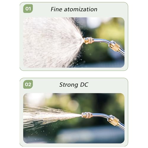 Distributeur d'eau pour jardinage portable de 5 L avec poignée