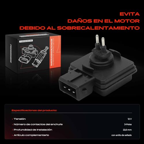 Sensor nivel de agua de refrigeración 1306J0 compatible con C4 Grand Picasso I 4