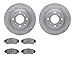 Dynamic Friction Company Front Brake Rotors with 5000 Advanced Brake Pads 6502-59150