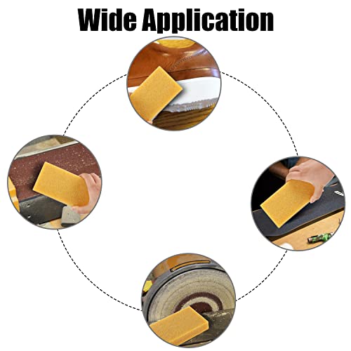LAIWOO Schuurband reinigingsblok, 200 x 40 x 40 mm schuurpapier reinigingsblok schuurpapier reiniger reinigingsstift voor schuurschijven - Afbeelding 7