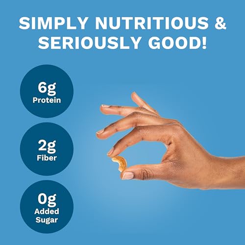 Image of Roasted Sea Salt Cashews by Karma Nuts, Whole, Roasted, Vegan, Gluten Free, Low Net Carb, Natural, No Sugar Added, Keto Friendly, Everyday Nut Snack, 1.5 Ounce (12 Snack Packs)