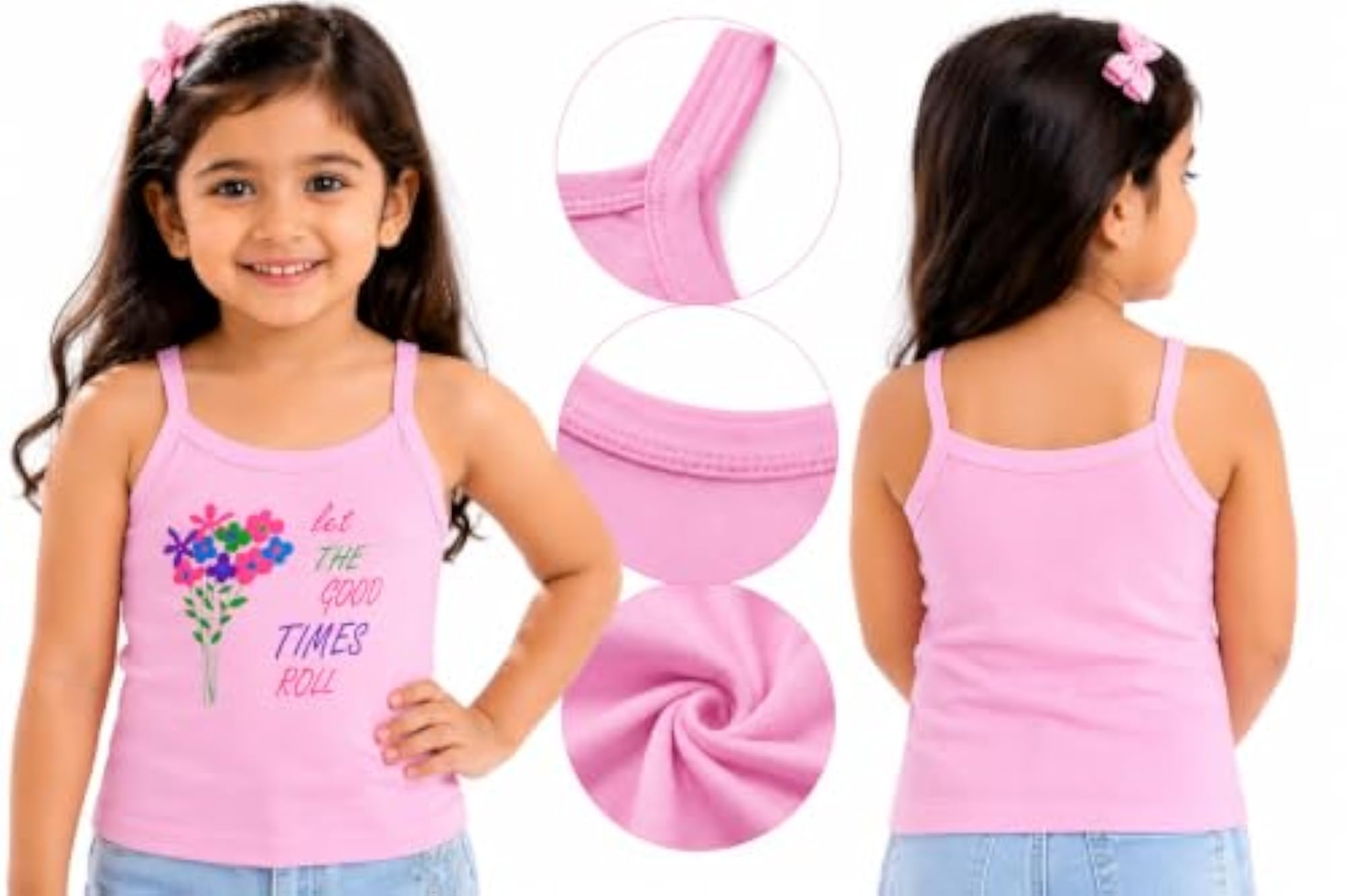Multicolour Camisole Pack of 6