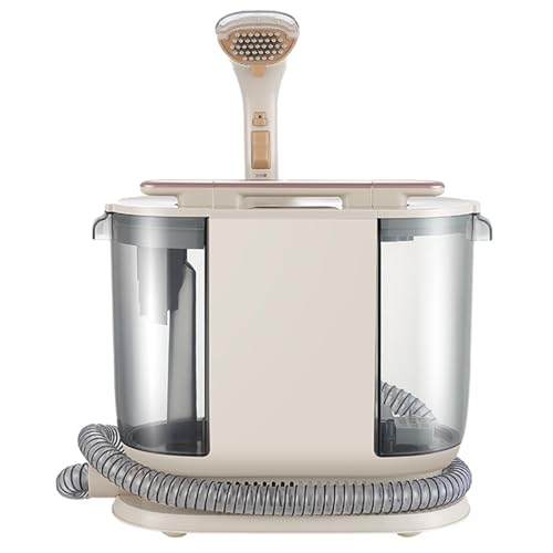 Limpiador de manchas, máquina limpiadora de alfombras de 850 W con cepillo de mano para mascotas, potencia de succión de 13 Kpa, tanque de agua residual de 1.8 L y tanque de agua limpia de 2 litros