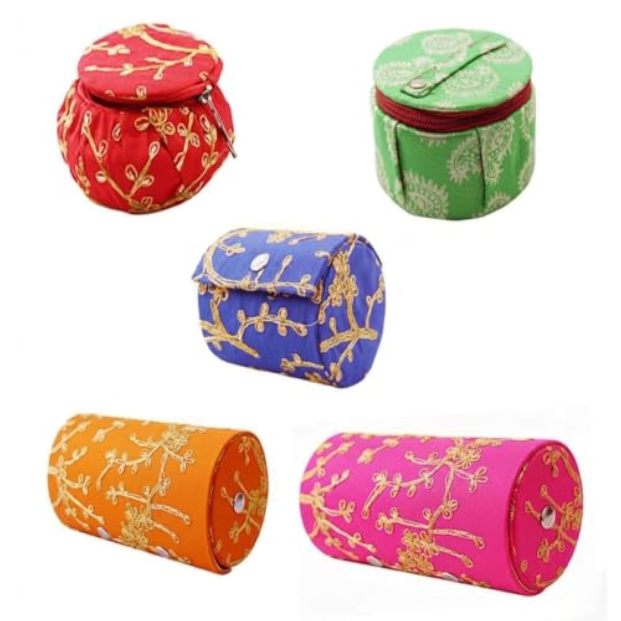 Bangle Storage Box Pack of 2, Multi Designed