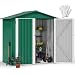 YITAHOME Metall Geräteschuppen Gerätehaus Gartenhaus Gartenhütte,Gruen