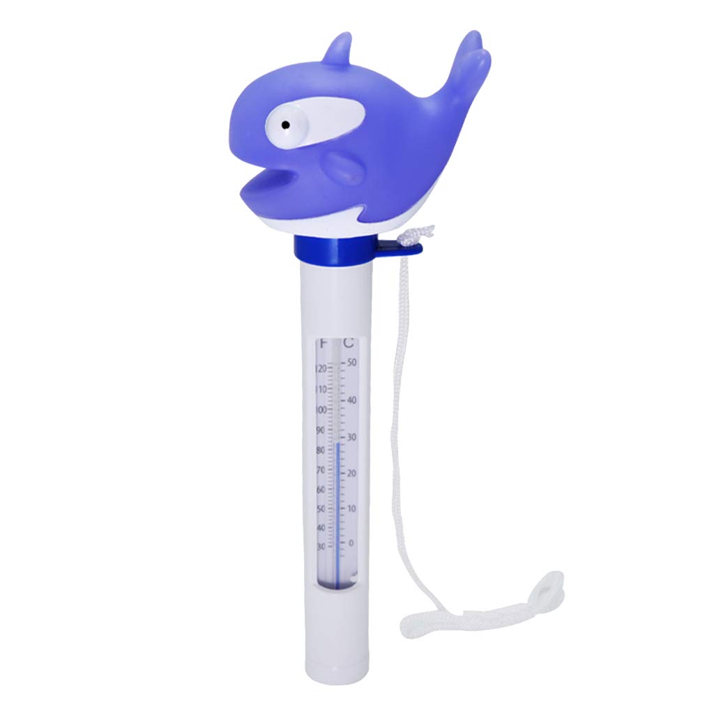 LOOM TREE® Swimming Pool Thermometer Hot Tub Floating Water Temperature Gauge Dolphin Yard Garden & Outdoor Living | Pools & Spas | Pool Chemicals & Testing | Pool & Spa Thermometers