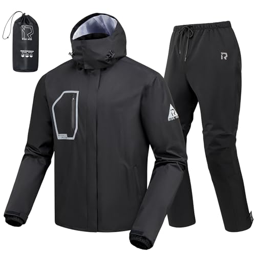 RIDEIRON Combinaison Pluie Moto Homme 2 Pièces – Vêtements de