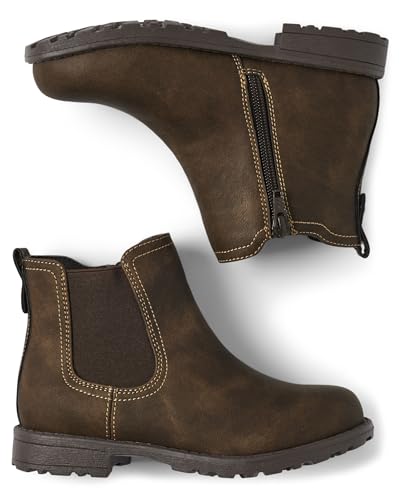 The Children's Place Boy's Dress Ankle Boots Chukka2