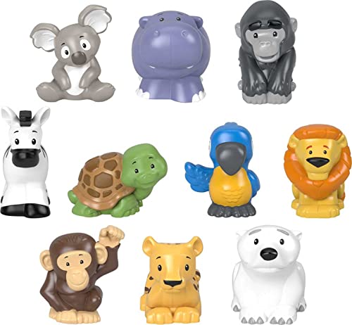 Little People 10pc Wild Animal Figures