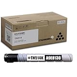 IGUGNIK 1 Pack TN514 Black Toner Cartridge Replacement for Konica Minolta TN514 Work with Bizhub C458 C558 C658 | A9E8130