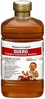 Repone Liquid Suero Apple Flavor Pediatric Electrolyte Solution (Pack of 4)