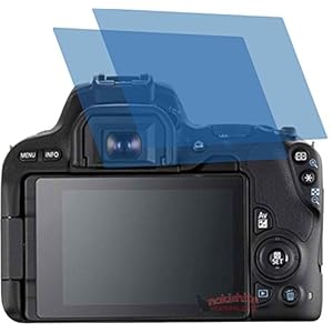 2X ANTIREFLEX matt Schutzfolie für Canon EOS 200D Premium Displayschutzfolie Bildschirmschutzfolie Schutzhülle Displayschutz Displayfolie Folie