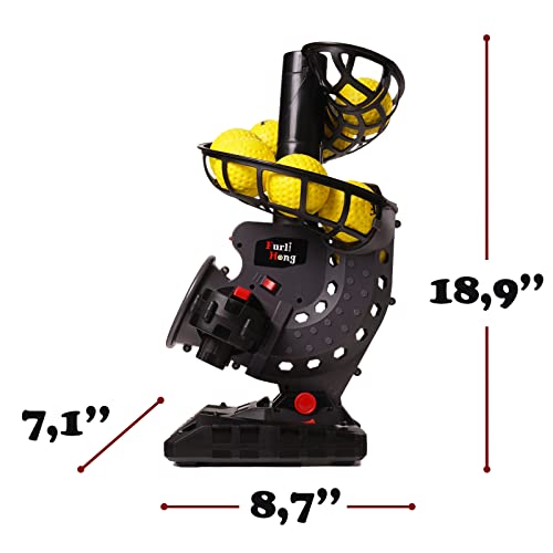 Electronic-Baseball-Pitching-Machine-Set-Adjustable-Angles-Timer-and-Speed-AC-Adapter-or-Battery-Powered-Comes-with-Bat-8-Dimpled-Balls-4-Extra-Stackers-and-Carrying-Bag Electronic Baseball Pitching Machine Set Adjustable Angles Timer and Speed AC Adapter or Battery Powered Comes with Bat 8 Dimpled Balls 4 Extra Stackers and Carrying Bag