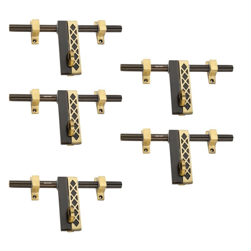 PIC'NTIQ™ 10" Aluminium Aldrop | Fancy Aldrop for Door Fitting Kit, Door Accessories | Antique Glossy | Only for Single Door | KK | Pack of 5 Pcs-image-30