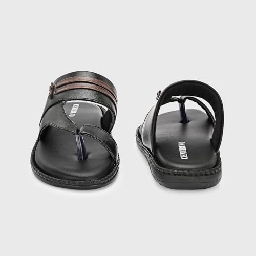 Image of Centrino Sandals for Men | Stylish Men's Casual Sandal for Office & Travel | Comfortable Sandals with Grip Insole & Quality (8130)