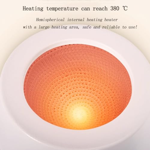 Elektryczny płaszcz grzewczy do kolb okrągłodennych, laboratoryjne, termostatyczne narzędzie grzewcze, osiąga 380℃ (100 ml)
