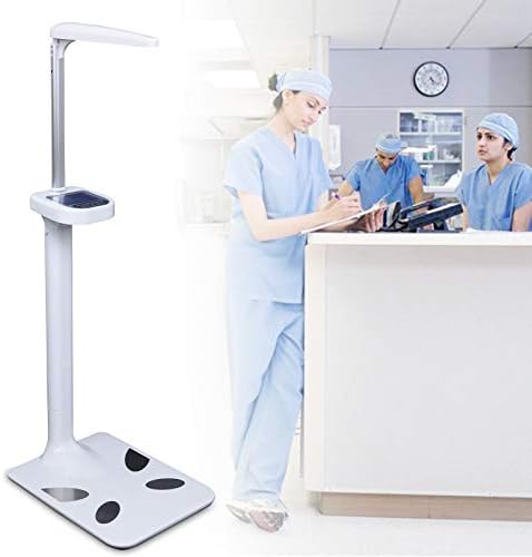 Smart Physician Scale, Medical Office Scale, Medical Scales for Body Weight and Height, Non-Contact Sonar Rangefinder with Integrated LCD Display for Measuring Weight, Height, Obesity, BMI and More