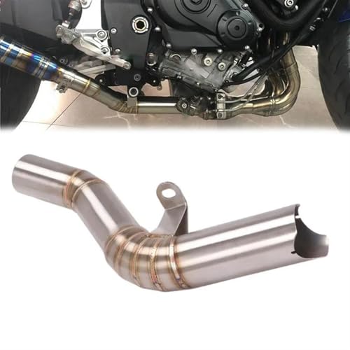 Tuyau d'échappement moto Suzuki GSXR750 tube intermédiaire de rechange 08-10