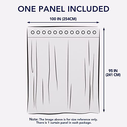 Purefit Outdoor Curtains For Patio Waterproof  Weatherproof, Uv And Fade Resistant Outside Curtains For Gazebo, Front Porch, Pergola, Sun Blocking Privacy Curtain, 100 X 95 Inch, 1 Panel, Beige #TOP5