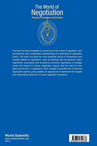 World of Negotiation, The: Theories, Perceptions and Practice