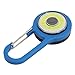 Termometro da Campeggio Termometro Portachiavi Zaino Torcia Termometro da Escursionismo Termometro da Viaggio con Zaino, Portachiavi Torcia Elettrica COB Luce a LED Mini Torcia Elettrica da Campeggio