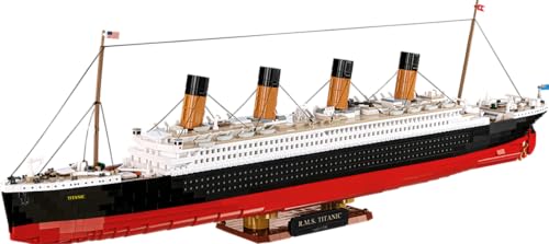 COBI Historical Collection R.M.S. Titanic Bauset im Maßstab 1:300 3260 Teile Grau