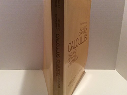 Calculus - One and Several Variables with Analy... 047105383X Book Cover