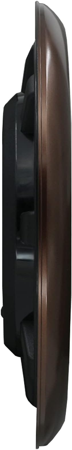 Reloj de Pared SEIKO Yori Marrón Metálico 12" Analógico miniatura 5