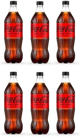 Coca-Cola Zero Şeker, 1 Litre, 6'lı Paket