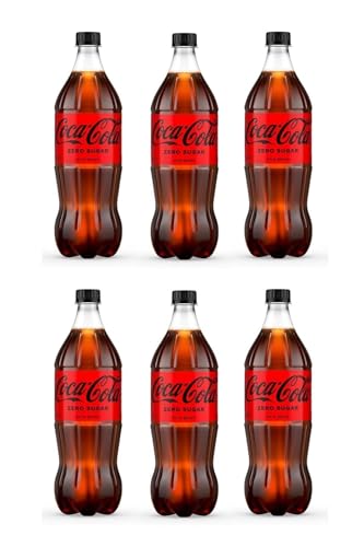 Coca-Cola Zero Şeker, 1 Litre, 6'lı Paket