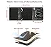 IPENNY No-slip Leather Sofa Couch Remote Control Holder Chair Armrest Caddy Pocket Organizer Storage Bag for Cellphone Tablet Notepad Book Magazines DVD Eyewears Drinker Snacks Holder Pouch