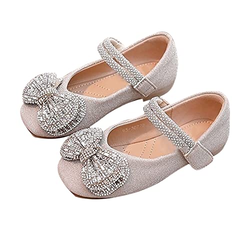 Little Girl's Adorable Princess Party Girls Dress Bow Princess Shoes Princess Flower Wedding Party Slides for