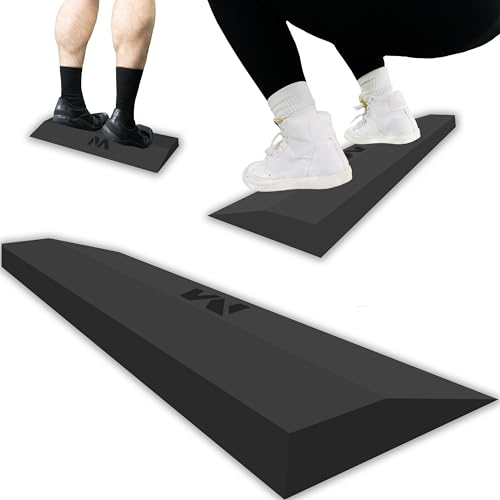 Motion Molds Squat Wedge Block Slant Board for Squats , Heel Elevated
