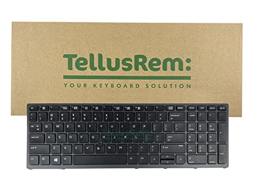 Clavier US rétroéclairé HP Zbook 17 G4 finitions premium pour laptop