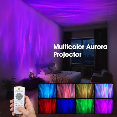 Image of L LOHAS LED Galaxy Projector Night Light, Space Portal Night Light | Static Electricity Ball with Stargate, White Noise Sound Machine, Bluetooth Music, Clock /Timing Globe Lamp for Bedroom