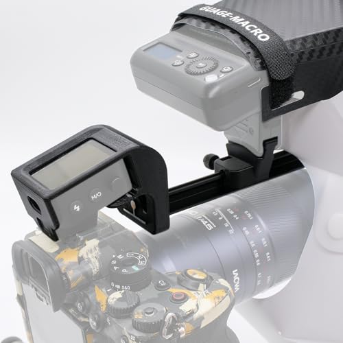 Diffuseur macro pour flash MF12 Guage version surélevée avec support - 2