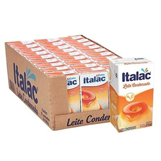 LEITE CONDENSADO SEMI-DESNATADO 395G - 27 UNIDADES