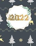  2022: Weekly Planner 2022 for School, Teacher, Student  8.5 x 11\